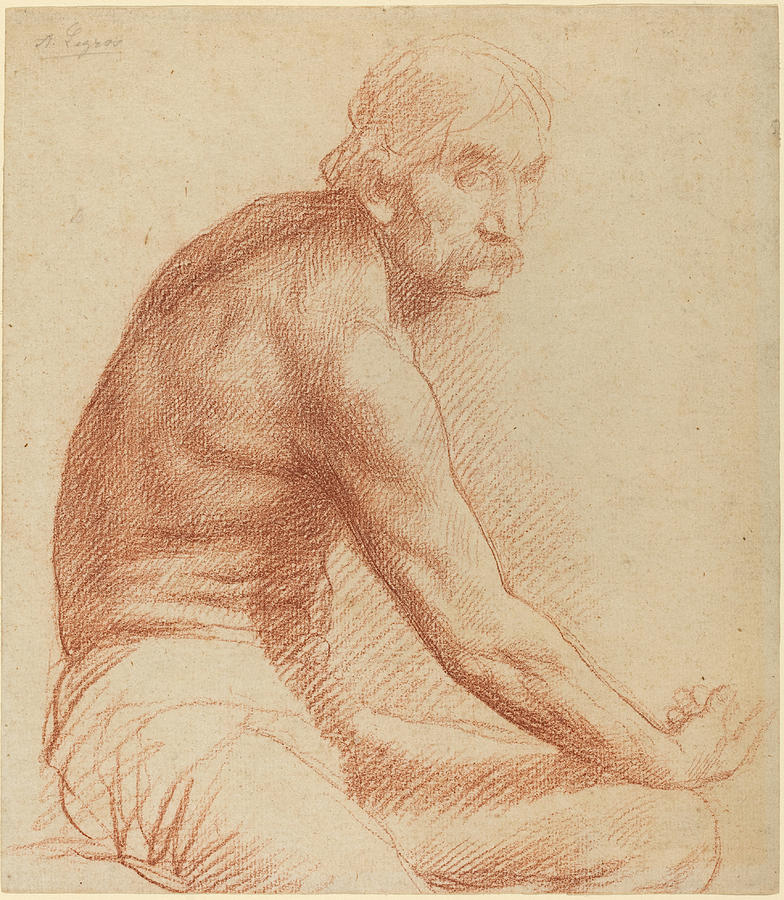 Study of a Greek Drawing by Alphonse Legros