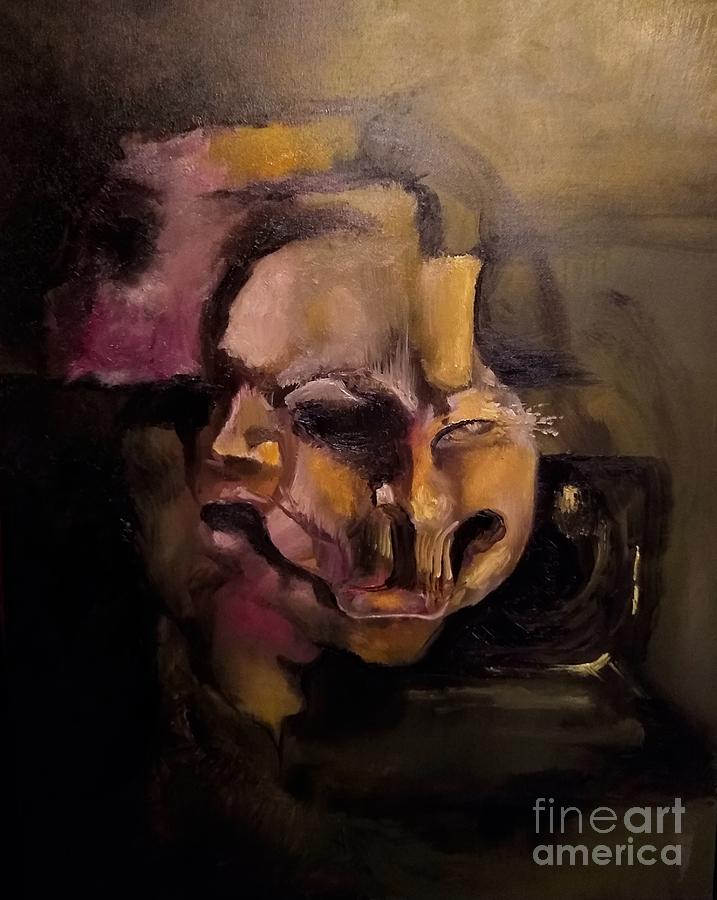 Study of Head #4 Painting by Michael Kulick