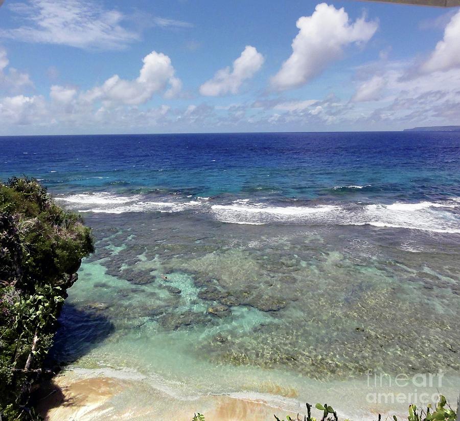 Stunning coastal views, Saipan Photograph by On da Raks - Pixels