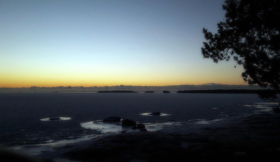 Stunning Horizon View In Winter Photograph by Johanna Hurmerinta