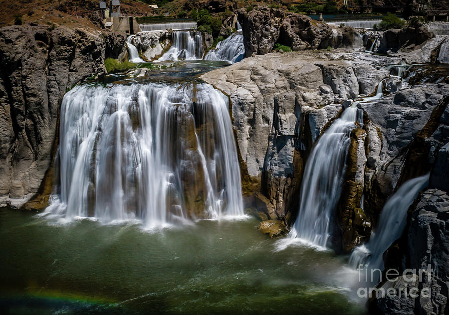 Stunning Shoshone Falls  Photograph by Robert Bales