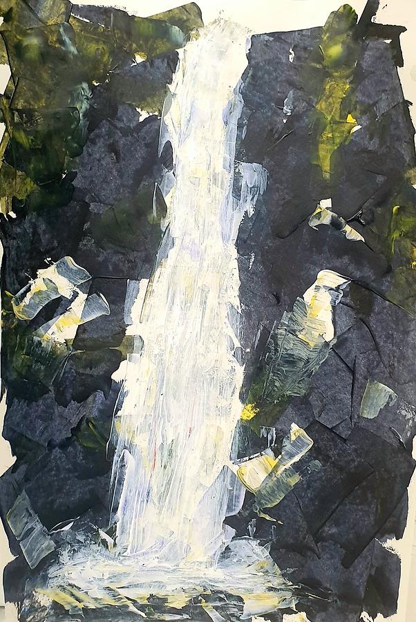 Stunning Rocky Flow Painting by Bill Rainey - Fine Art America