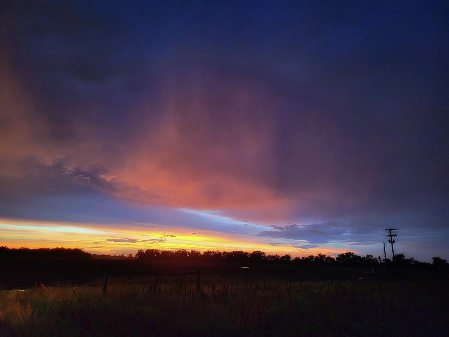 Stunning Sunset Near Forrest City, Arkansas  Photograph by Ally White