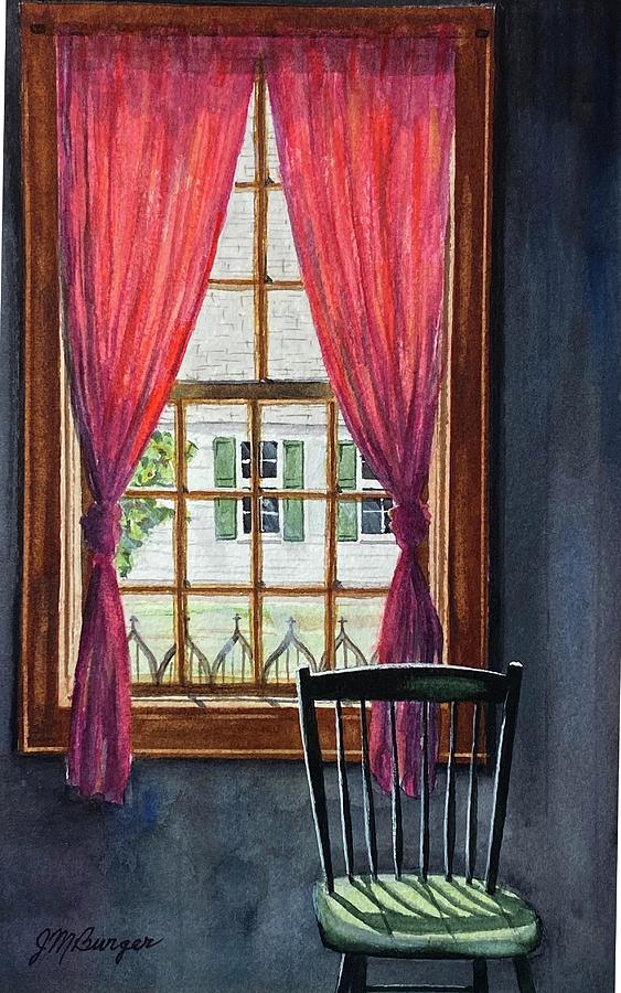 Mystic Window Painting by Joseph Burger