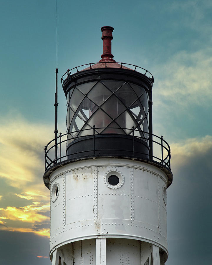 Sturgeon Bay Ship Canal Lighthouse Photograph by Scott Olsen