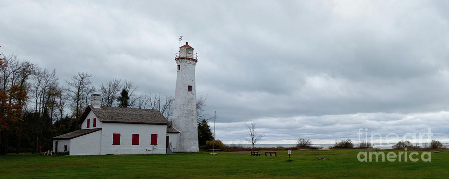 Sturgeon Point Ligthouse, Lake Huron #2 Photograph by Rich S