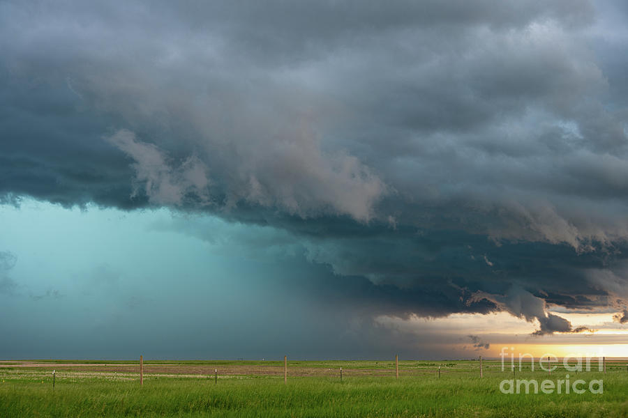 Sturgis, SD Supercell and Hail core Photograph by Christopher Rosinski