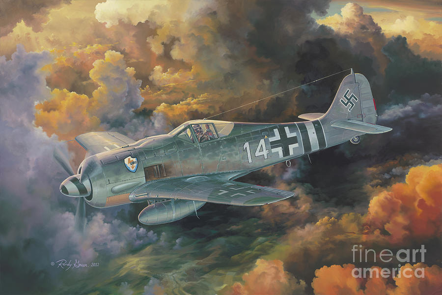 World War Two Painting - Sturm Jager by Randy Green