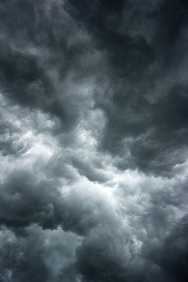Stormy clouds in the sky. Photograph by Bernhard Schaffer