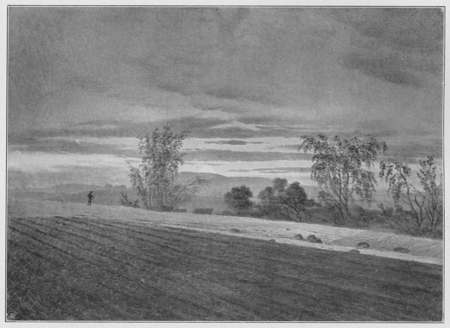 Sturzacker Painting by Caspar David Friedrich