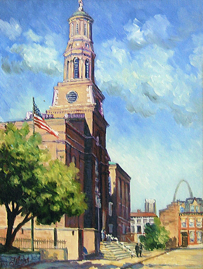 St. Vincent de Paul Church, St.Louis Painting by Irek Szelag