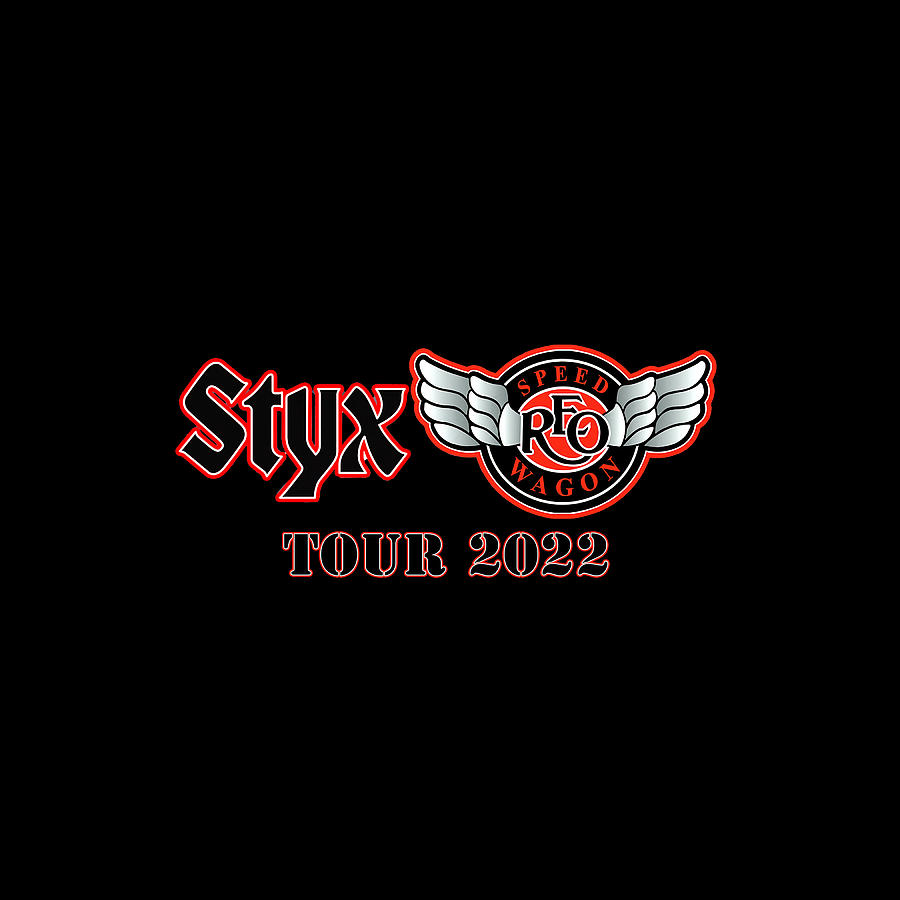 Styx With Reo Speedwagon Tour 2022 Digital Art by Firse Bella Fine