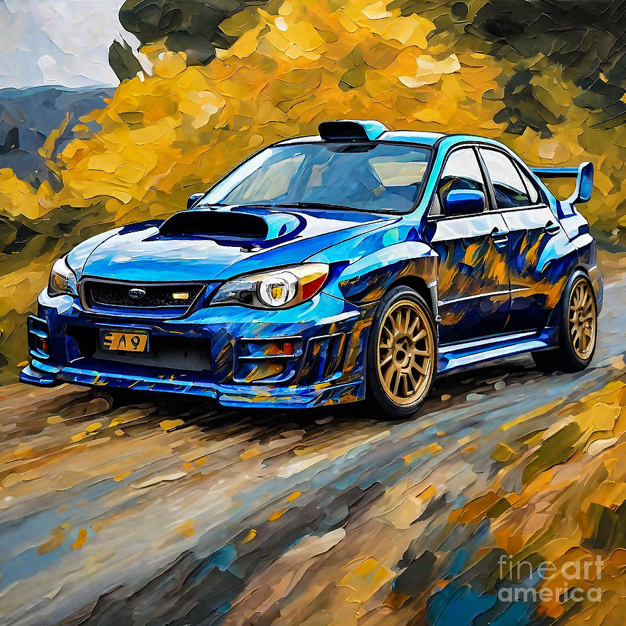 Subaru Impreza WRX STI S209 Digital Art by Grover Mcclure - Fine Art ...