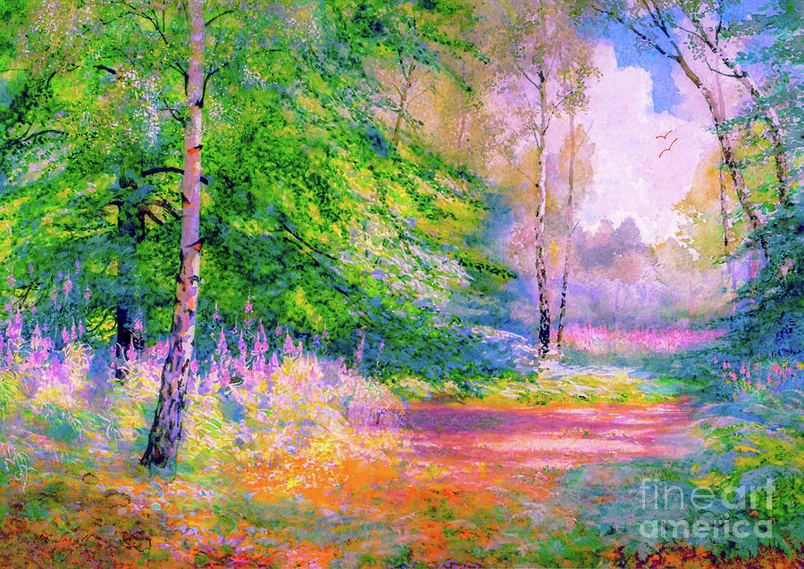 Summer Painting - Sublime Summer Morning by Jane Small