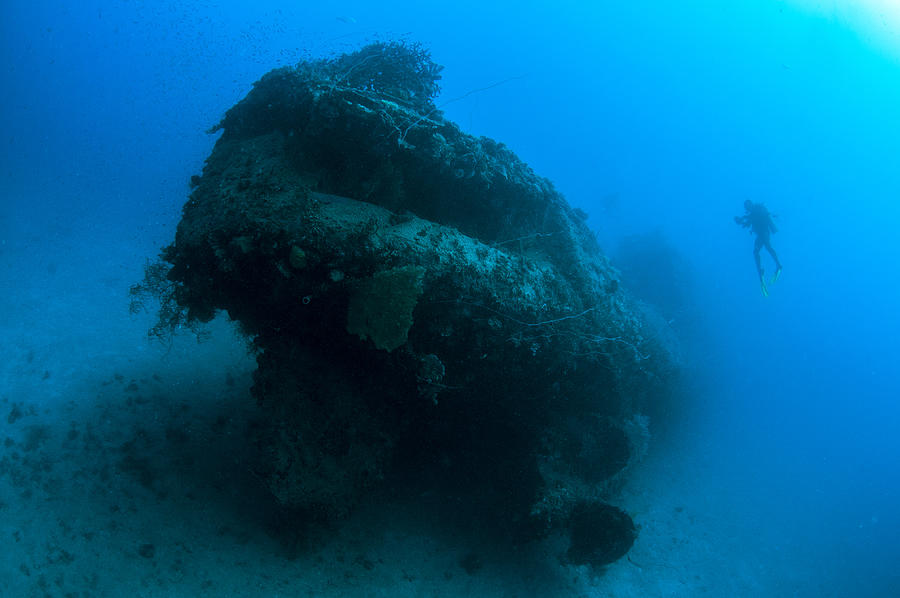 Submarine Wreck Photograph by Atese