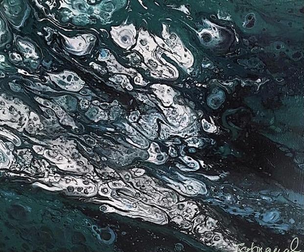 Submersion Painting by Tabitha House - Fine Art America