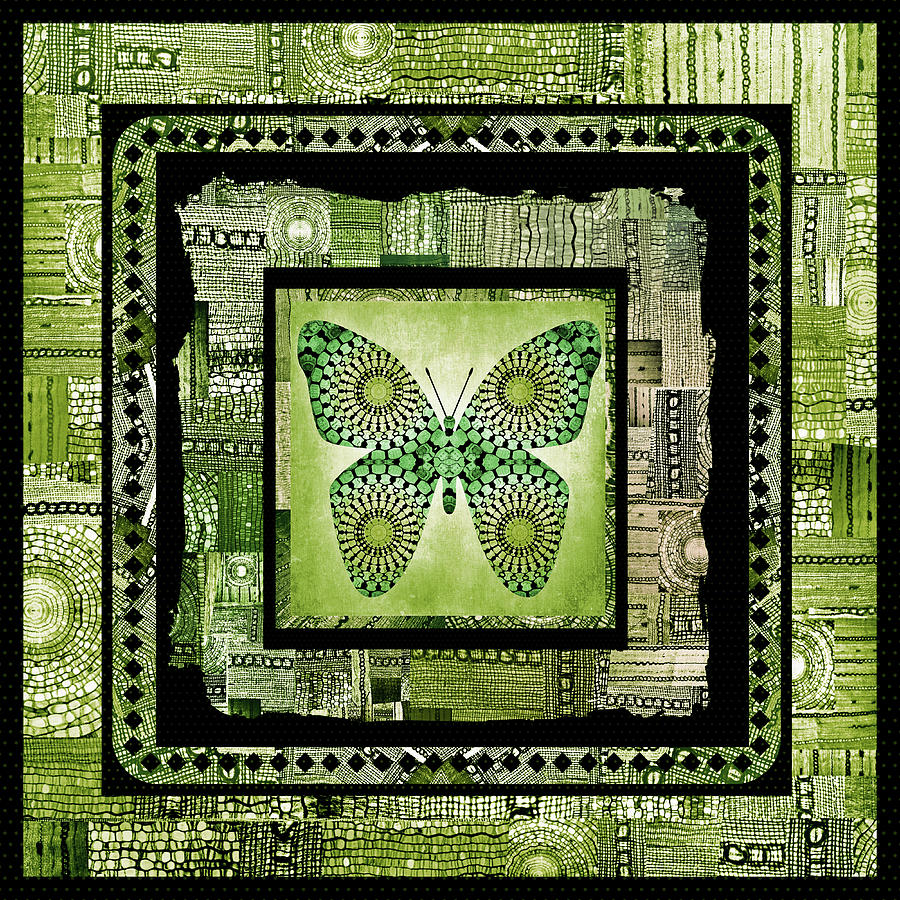 Subtle Butterfly Collage 5 Mixed Media by Tara Turner - Fine Art America