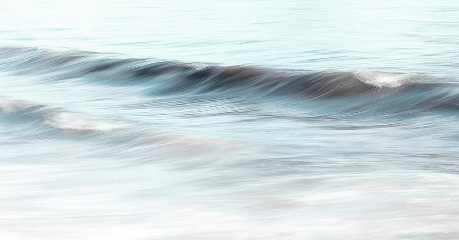Subtle Wave on Black Beach Photograph by Catherine Grassello