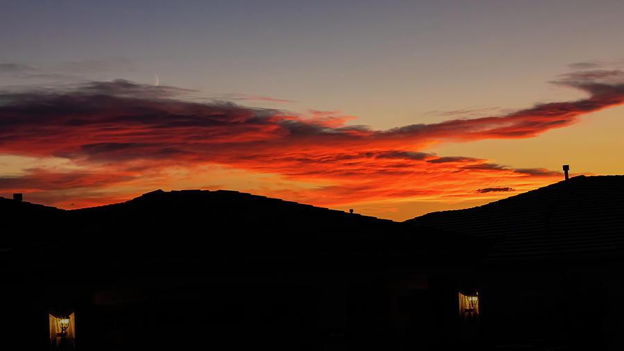 Suburban Sunset Photograph by Nicholas McCabe