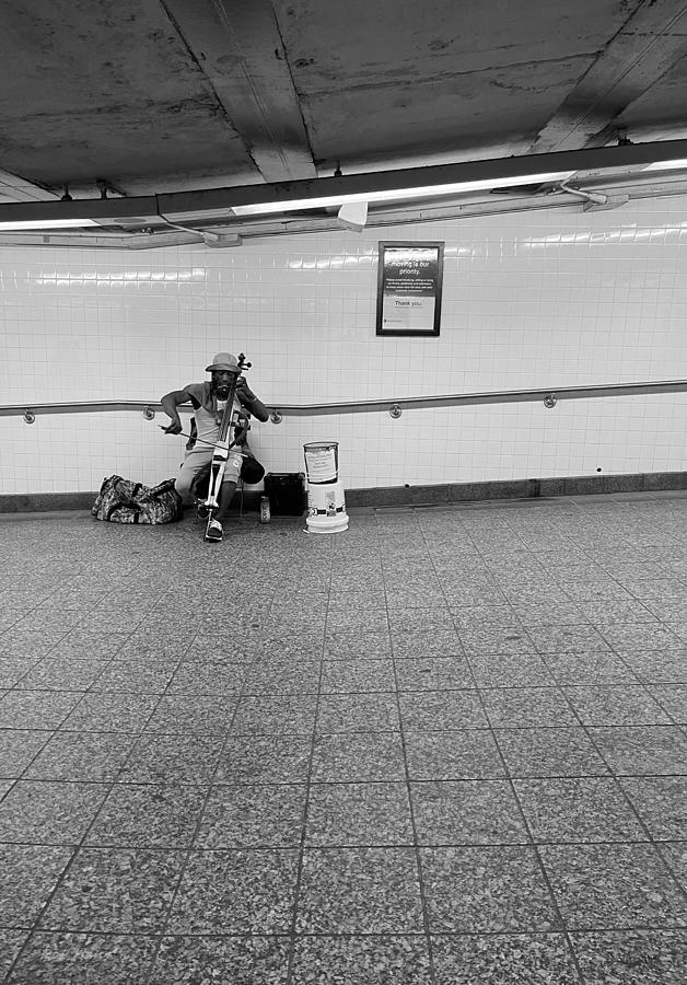 Subway Cello Photograph by Rob Hans