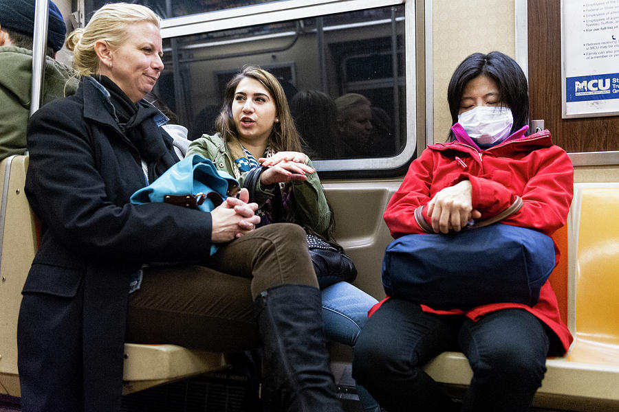 Subway Riders 1 Photograph By Josh Kuckens - Pixels