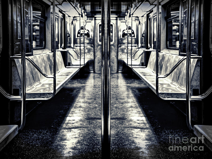 Subway Seats Photograph by Phil Perkins