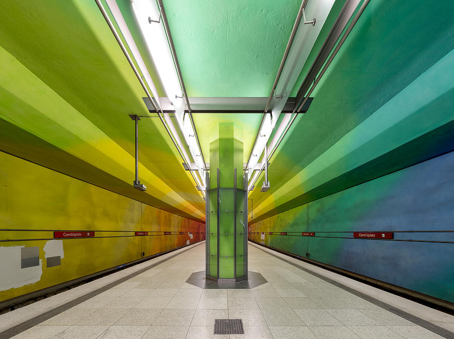 Subway Station Candidplatz, Munich Photograph by Christian Beirle González