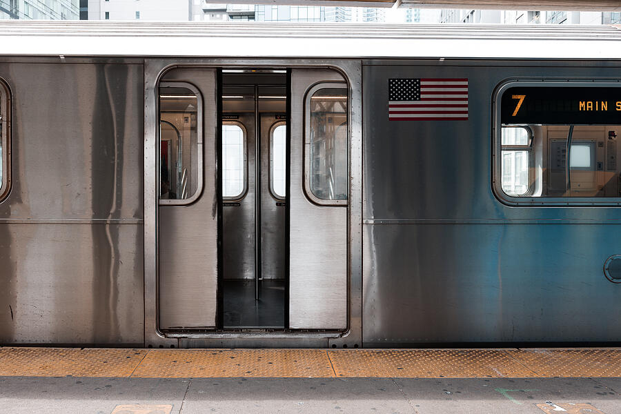 Subway train - stand clear of the closing doors Photograph by LeoPatrizi Subway train - stand clear of the closing doors Photograph by LeoPatrizi