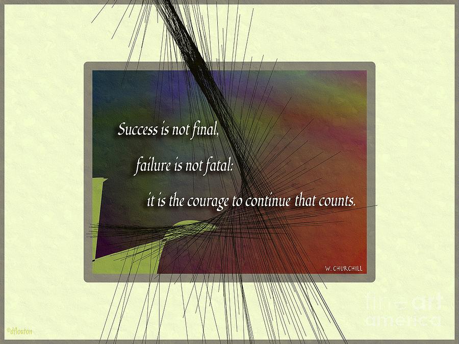Success and Failure Digital Art by Dee Flouton