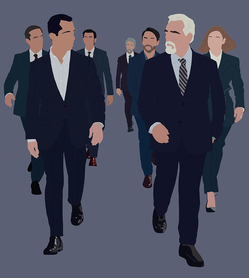 Succession Poster cute Painting by Damien Brandon - Fine Art America