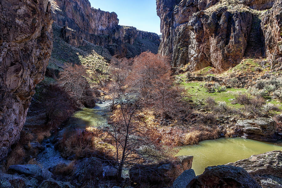 Succor Creek Winding Its Way Through the Canyon Photograph by Belinda Greb