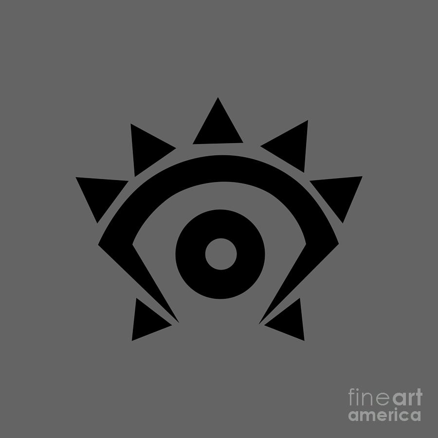 Fairy Drawing - Succubus Eye Symbol by Endah Wastuti
