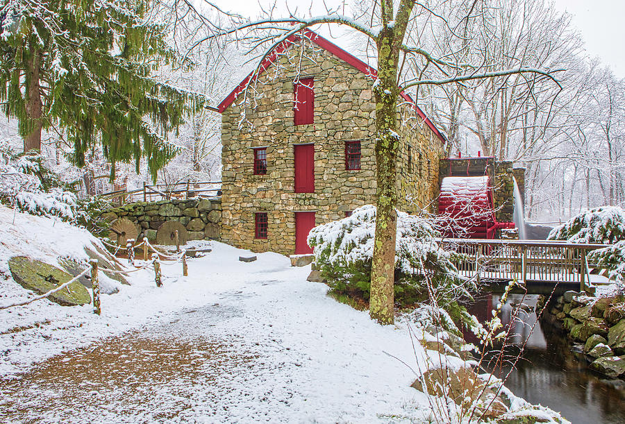 Sudbury Grist Mill Photograph by Juergen Roth