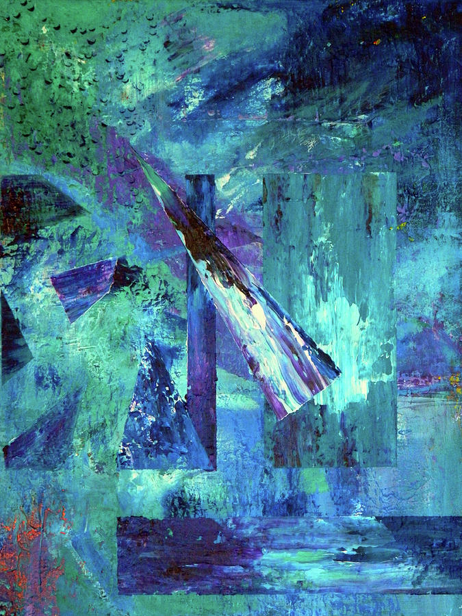 Sueno Azul Painting by Everette McMahan jr