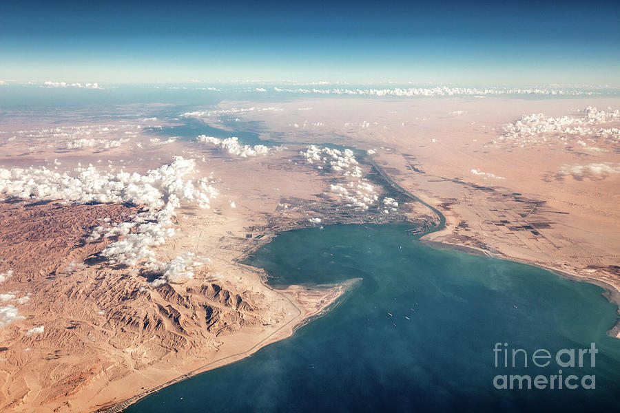 Suez Canal Photograph by Rastislav Margus - Pixels