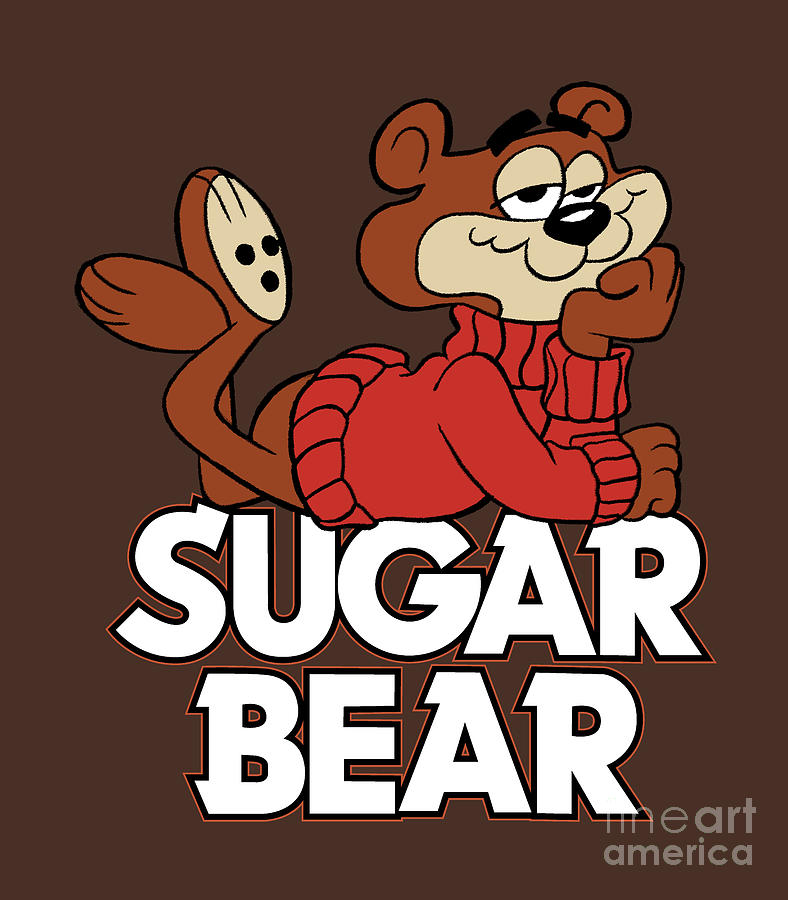 Sugar Crisp Cereal Retro Sugar Bear Character Digital Art by Glen Evans -  Pixels