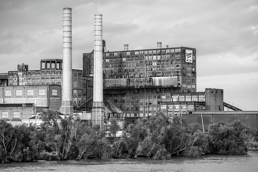 Sugar Factory In Black and White Photograph by Greg Mimbs