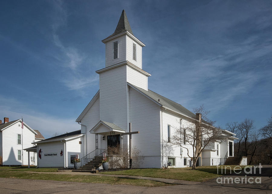 Sugar Grove United Methodist Sugar Grove Ohio Photograph by Brian ...