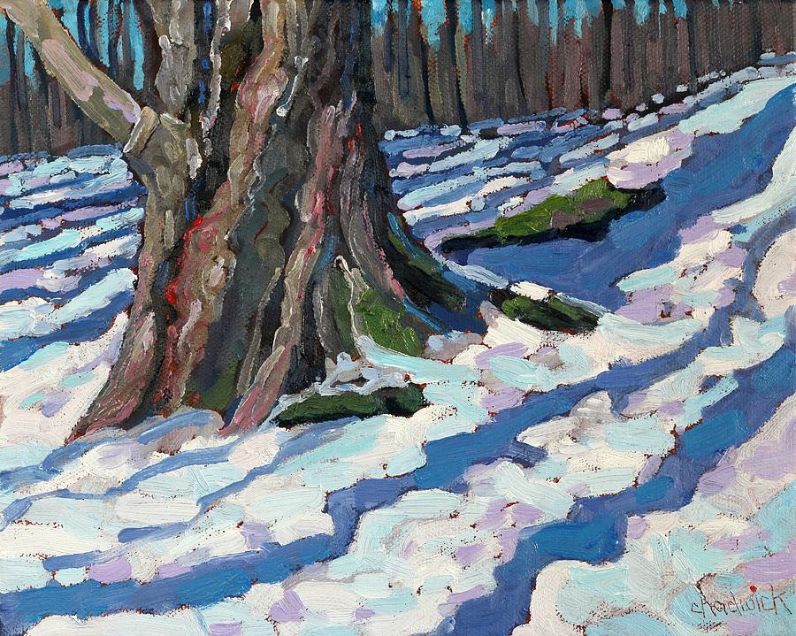 Sugar Maple Majesty Painting by Phil Chadwick