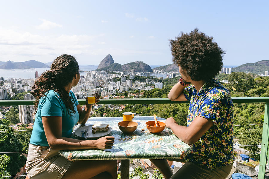 Sugarloaf Mountain breakfast view, Rio de Janeiro, Photograph by JohnnyGreig