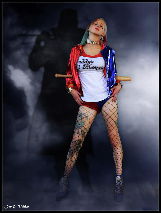 Suicide Harley Quinn Photograph by Jon Volden