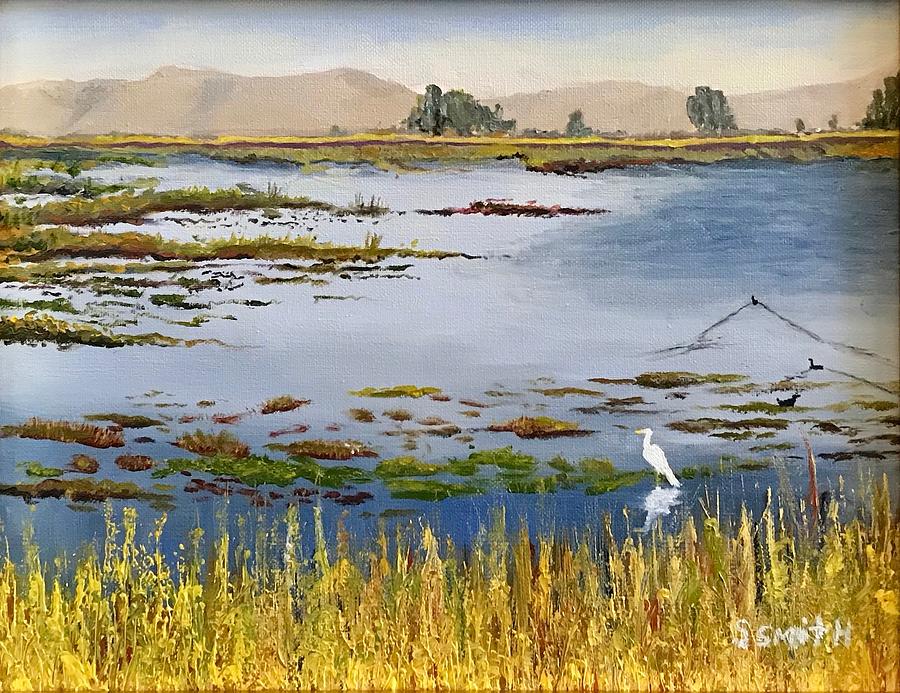 Suisun Bay Painting by Shawn Smith