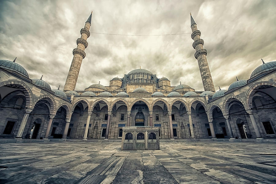 Architecture Photograph - Suleymaniye Camii  by Manjik Pictures