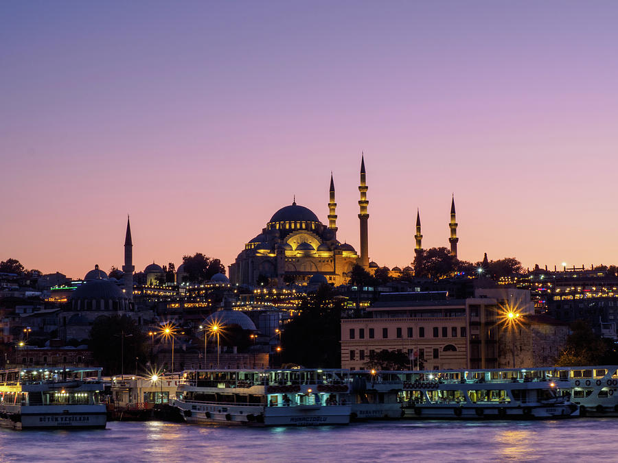 Suleymaniye Mosque, Istanbul, Turkey Photograph by Pak Hong