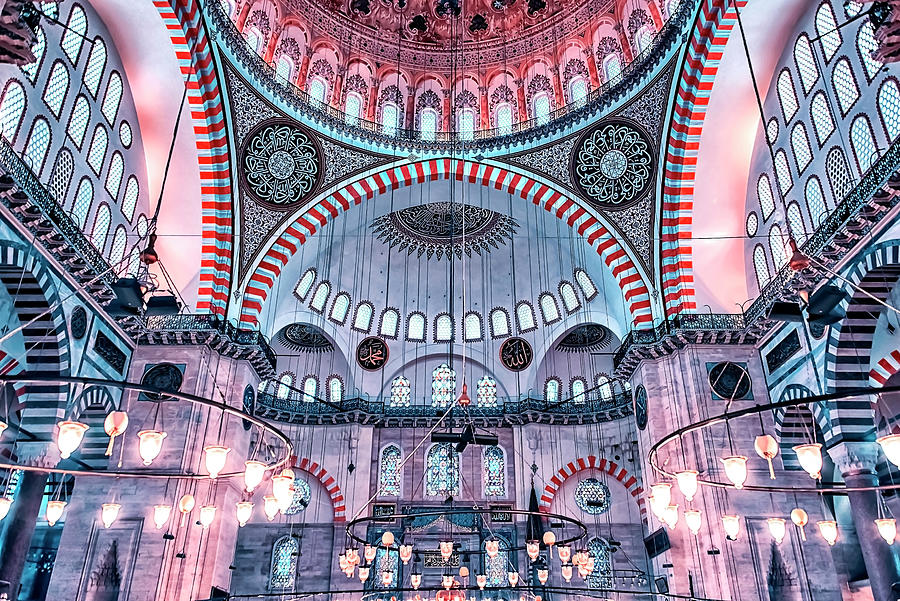 Architecture Photograph - Suleymaniye Mosque by Manjik Pictures