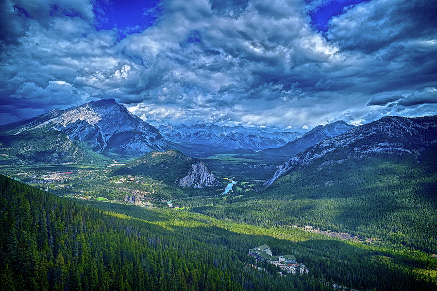 Sulphur Mountain Banff National Park Photograph by Cathal Devlin - Pixels