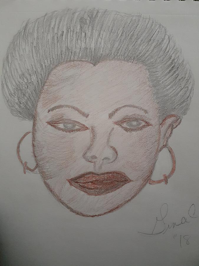 Sultry Queen Drawing by Regina A Cargile - Fine Art America