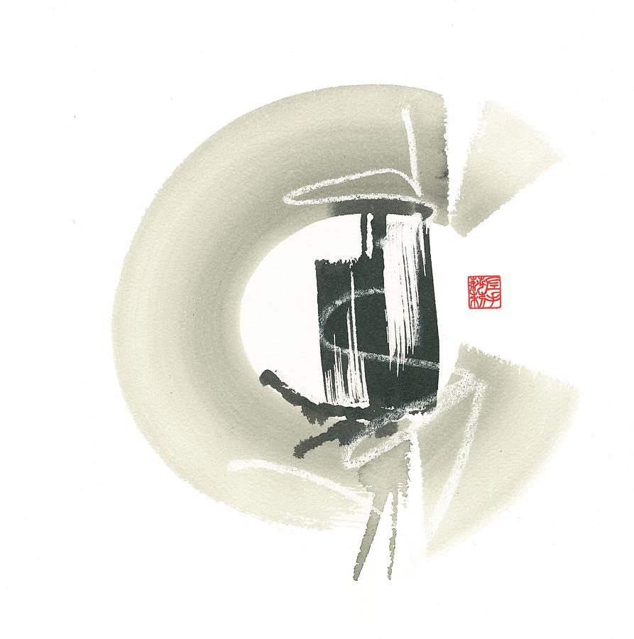 Sumi Study V Drawing by Sally Penley