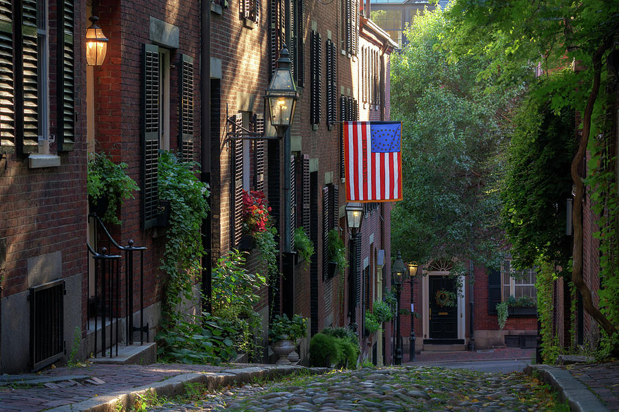 Summer Afternoon in Beacon Hill Photograph by Kristen Wilkinson