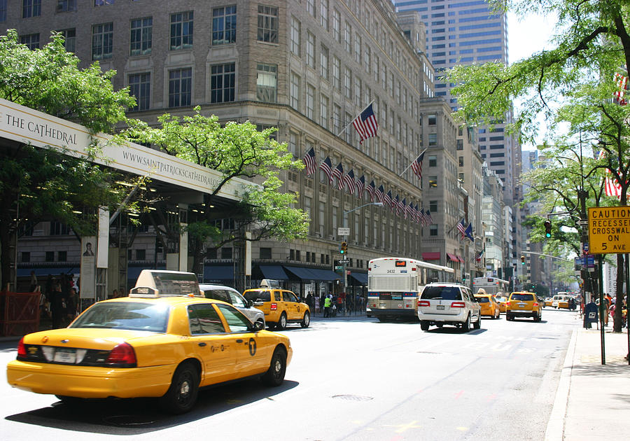 Summer at 5th Avenue, New York City Photograph by Webmarina